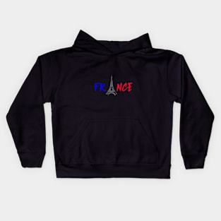 Eiffel  Tower Kids Hoodie